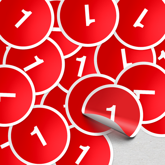Notificatiestickers (20 stuks)